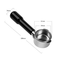 Bezedná páka 4Barista – Bottomless Portafilter double 54 mm
