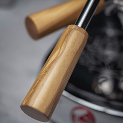 La Pavoni wood handles kit (Legno olivo) – sada rukojetí