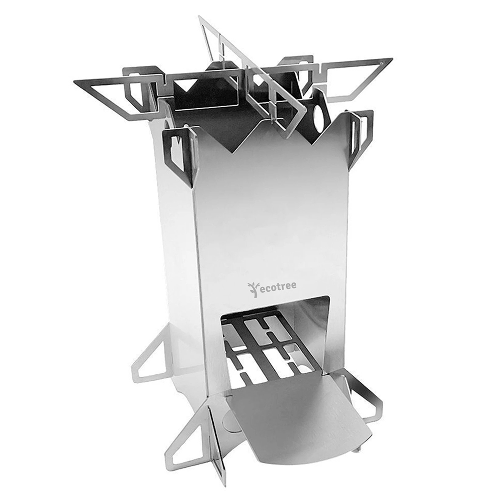 Skládací rocket stove ecotree - dřívkový vařič